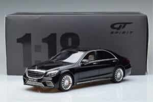 Mercedes AMG S65 W222 Melns GT Spirit 1:18 GT228 Sveķi — attēls 6 no 6