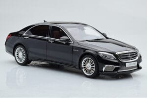 Mercedes AMG S65 W222 Melns GT Spirit 1:18 ZM043 Sveķi — attēls 4 no 6