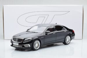 Mercedes AMG S65 W222 Melns GT Spirit 1:18 ZM043 Sveķi — attēls 6 no 6