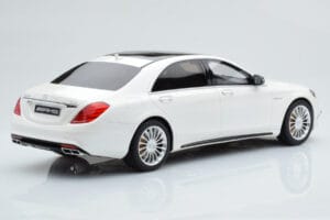 Mercedes AMG S65 W222 Balts GT Spirit 1:18 B66960371 Sveķi — attēls 2 no 8
