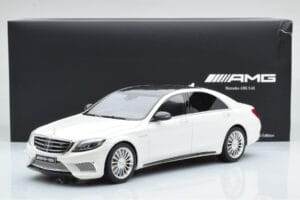 Mercedes AMG S65 W222 Balts GT Spirit 1:18 B66960371 Sveķi — attēls 8 no 8