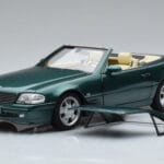 Mercedes SL500 R129 Zaļš Metallik Norev 1:18 183753 Metāls - image 3 of 8