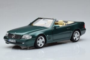 Mercedes SL500 R129 Zaļš Metallik Norev 1:18 183753 Metāls