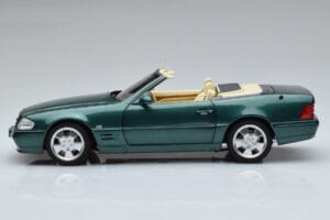 Mercedes SL500 R129 Zaļš Metallik Norev 1:18 183753 Metāls — attēls 5 no 8