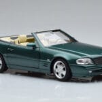 Mercedes SL500 R129 Zaļš Metallik Norev 1:18 183753 Metāls - image 6 of 8