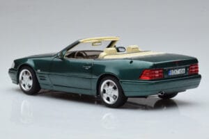Mercedes SL500 R129 Zaļš Metallik Norev 1:18 183753 Metāls — attēls 7 no 8