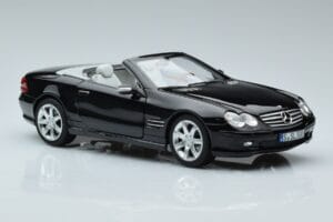 Mercedes SL500 R230 Melns Norev 1:18 183840 Metāls — attēls 5 no 8