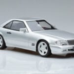 Mercedes SL 73 AMG R129 Brilliant Sudrabs Otto 1:18 OT240 Sveķi - image 4 of 6