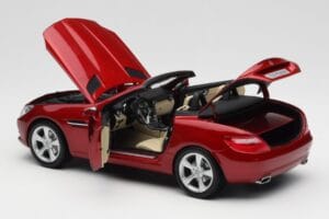 Mercedes SLK R172 Designo Zircon Sarkans Minichamps 1:18 B66960513 Metāls — attēls 5 no 8