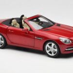 Mercedes SLK R172 Designo Zircon Sarkans Minichamps 1:18 - image 6 of 8