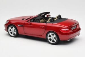 Mercedes SLK R172 Designo Zircon Sarkans Minichamps 1:18 B66960513 Metāls — attēls 7 no 8