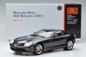 Mercedes SLR McLaren Melns CMC 1:18 M-045F Metāls — attēls 10 no 10