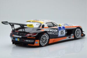 Mercedes SLS AMG GT3 Hankook Team Heico #65 T. Heyer / B. Schneider / M. Arnold / G. Margaritis 24 Hours of Nurburgring 2012  — attēls 2 no 6
