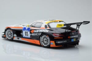 Mercedes SLS AMG GT3 Hankook Team Heico #65 T. Heyer / B. Schneider / M. Arnold / G. Margaritis 24 Hours of Nurburgring 2012  — attēls 5 no 6
