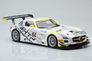 Mercedes SLS AMG GT3 HTP Motorsport Persson #84 B. Schneider / M. Buhk / M. Gotz Winners 24 Hours of Spa-Francorchamps 2013 M — attēls 4 no 6