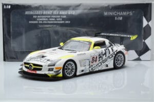 Mercedes SLS AMG GT3 HTP Motorsport Persson #84 B. Schneider / M. Buhk / M. Gotz Winners 24 Hours of Spa-Francorchamps 2013 M — attēls 6 no 6