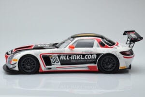 Mercedes SLS AMG GT3 Munnich Motorsport #38 M. Basseng / M. Winkelhock Champions FIA GT1 World Championship 2012 Minichamps 1 — attēls 3 no 6