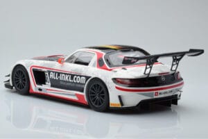 Mercedes SLS AMG GT3 Munnich Motorsport #38 M. Basseng / M. Winkelhock Champions FIA GT1 World Championship 2012 Minichamps 1 — attēls 5 no 6