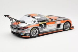 Mercedes SLS AMG GT3 #1 Team Abu Dhabi By Black Falcon K. Al Qubaisi / Edwards / M. Bleekemolen / B. Schneider Winners 24 Hou — attēls 2 no 6