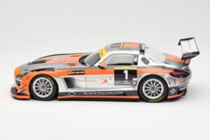 Mercedes SLS AMG GT3 #1 Team Abu Dhabi By Black Falcon K. Al Qubaisi / Edwards / M. Bleekemolen / B. Schneider Winners 24 Hou — attēls 3 no 6