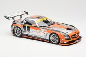Mercedes SLS AMG GT3 #1 Team Abu Dhabi By Black Falcon K. Al Qubaisi / Edwards / M. Bleekemolen / B. Schneider Winners 24 Hou — attēls 4 no 6