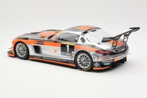 Mercedes SLS AMG GT3 #1 Team Abu Dhabi By Black Falcon K. Al Qubaisi / Edwards / M. Bleekemolen / B. Schneider Winners 24 Hou — attēls 5 no 6