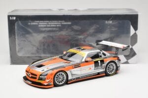 Mercedes SLS AMG GT3 #1 Team Abu Dhabi By Black Falcon K. Al Qubaisi / Edwards / M. Bleekemolen / B. Schneider Winners 24 Hou — attēls 6 no 6