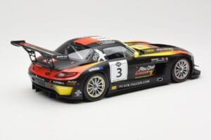 Mercedes SLS AMG GT3 #3 Team Abu Dhabi By Black Falcon K. Al Qubaisi / M. Bleekemolen / B. Schneider Winners Gulf 12 Hours Ab — attēls 2 no 6