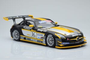Mercedes SLS AMG GT3 Team Erebus Motorsport #36 B. Schneider / A. Jager / C. Roloff Winners Bathurst 12 Hours 2013 Minichamps — attēls 4 no 6