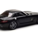 Mercedes SLS AMG Obsidian Melns Metaliks Minichamps 1:18 - image 3 of 7