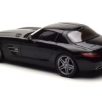 Mercedes SLS AMG Obsidian Melns Metaliks Minichamps 1:18 - image 6 of 7