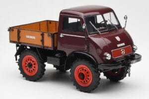 Mercedes Unimog 401 With Westfalia Cabin Schuco 1:18 450014300 Metāls — attēls 6 no 8