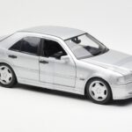 Mercedes C36 AMG W202 Sudrabs UT Models 1:18 - image 4 of 6