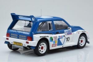 MG Metro 6R4 #10 M. Wilson / N. Harris RAC Rally 1986 IXO 1:18 18RMC068A Metāls — attēls 2 no 6