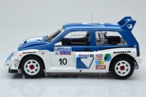 MG Metro 6R4 #10 M. Wilson / N. Harris RAC Rally 1986 IXO 1:18 18RMC068A Metāls — attēls 3 no 6