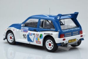 MG Metro 6R4 #10 M. Wilson / N. Harris RAC Rally 1986 IXO 1:18 18RMC068A Metāls — attēls 5 no 6
