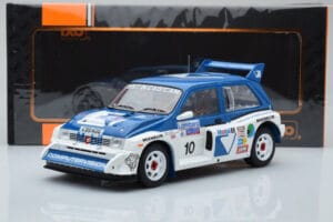 MG Metro 6R4 #10 M. Wilson / N. Harris RAC Rally 1986 IXO 1:18 18RMC068A Metāls — attēls 6 no 6