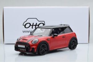 Mini Cooper S JCW F56 Sarkans Otto 1:18 OT984 Sveķi — attēls 6 no 6