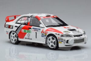 Mitsubishi Lancer Evo 4 T. Makinen / S. Harjanne Rally Catalunya 1997 Otto 1:18 OT409 Sveķi — attēls 4 no 6