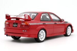 Mitsubishi Lancer Evolution VI CP9A Tommi Makinen Edition Sarkans Otto 1:18 OT422 Sveķi — attēls 2 no 5