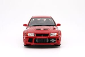 Mitsubishi Lancer Evolution VI CP9A Tommi Makinen Edition Sarkans Otto 1:18 OT422 Sveķi — attēls 4 no 5