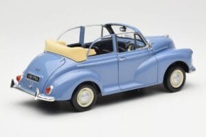 Morris Minor Kabriolets Zils Minichamps 1:18 150137030 Metāls — attēls 3 no 8