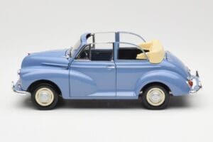 Morris Minor Kabriolets Zils Minichamps 1:18 150137030 Metāls — attēls 4 no 8