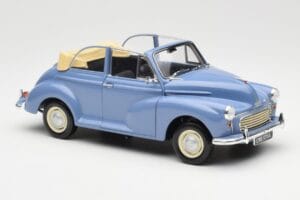Morris Minor Kabriolets Zils Minichamps 1:18 150137030 Metāls — attēls 6 no 8