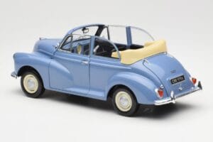 Morris Minor Kabriolets Zils Minichamps 1:18 150137030 Metāls — attēls 7 no 8