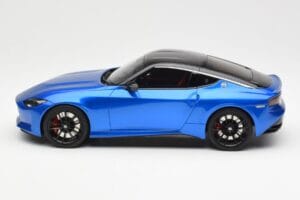 Nissan Fairlady Z Z35 Bayside Zils GT Spirit 1:18 GT387 Sveķi — attēls 3 no 6