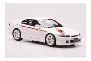 Nissan Silvia S15 Spec-R Nismo Aero Balts Otto 1:18 OT1035 Sveķi — attēls 5 no 6