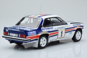 Opel Ascona 400 Rothmans #1 W. Rohrl / C. Geistdorfer Rally Acropolis 1982 IXO 1:18 18RMC097A Metāls — attēls 2 no 6
