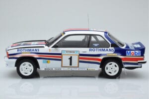 Opel Ascona 400 Rothmans #1 W. Rohrl / C. Geistdorfer Rally Acropolis 1982 IXO 1:18 18RMC097A Metāls — attēls 3 no 6