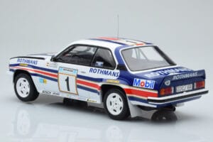 Opel Ascona 400 Rothmans #1 W. Rohrl / C. Geistdorfer Rally Acropolis 1982 IXO 1:18 18RMC097A Metāls — attēls 5 no 6